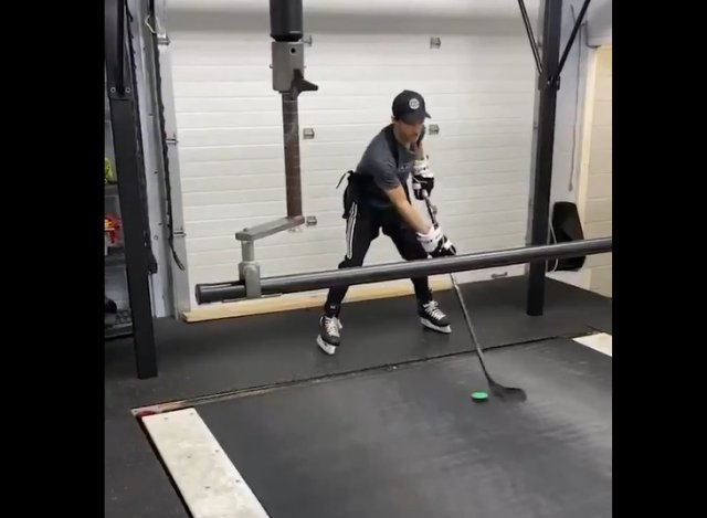 Хоккейная тренировка