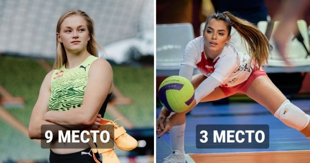 ТОП-15 самых привлекательных спортсменок по версии журнала "The athletic build"