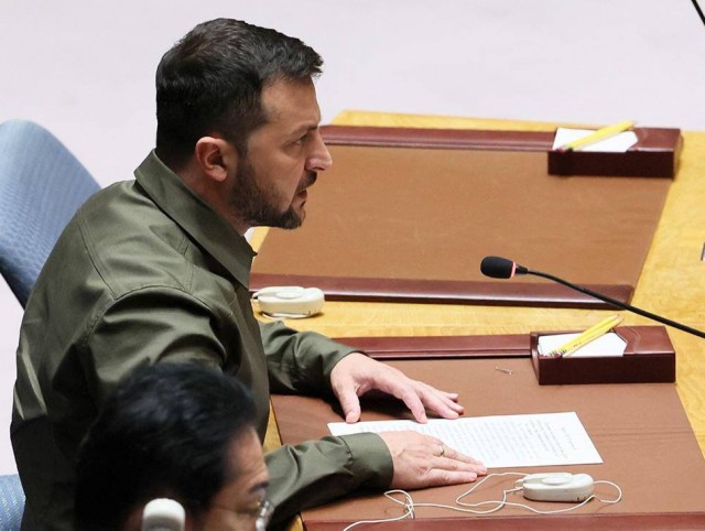 Зеленский на Генеральной ассамблее ООН озвучил свой мирный план