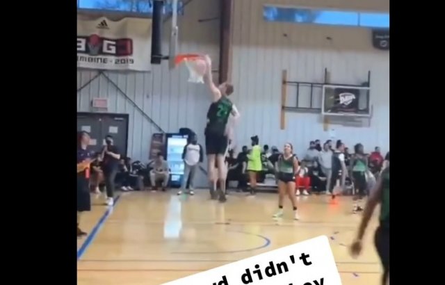 Вот это техника в баскетболе