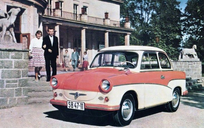 Гордость автопрома ГДР - Trabant P50