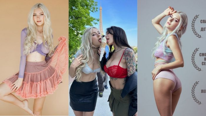 Ева Эльфи на откровенных снимках