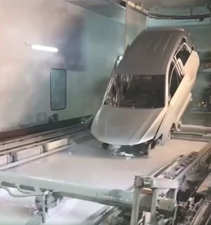 Гальваническое покрытие автомобиля