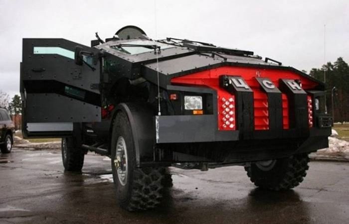 «Фалькатус» броневик ФСБ на шасси КамАЗа