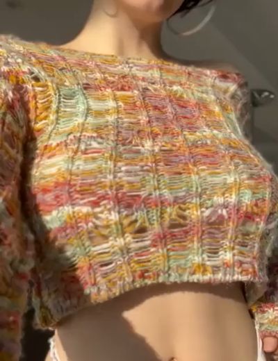 Теплый свитер