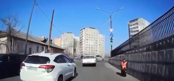 Конфликт на дороге