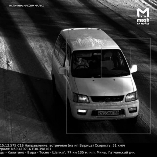 Полное неприятие праворульных автомобилей зафиксировано камерами в Гатчине под Вырицей