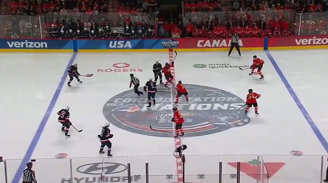 США vs. Канада: три драки за девять секунд на старте матча