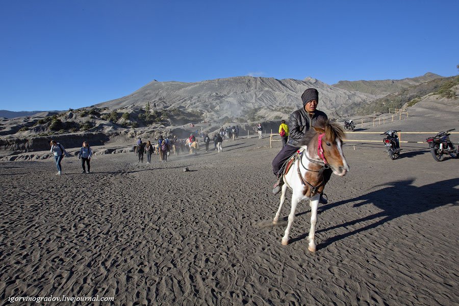 Путешествие к вулкану Бромо