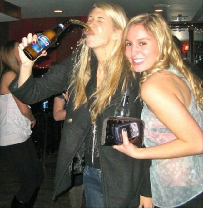 Пьяные девчонки (38 фото)