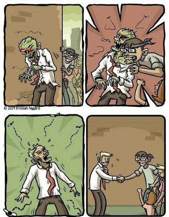 Смешные комиксы