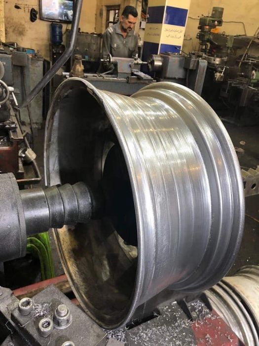 Литые диски до и после ремонта