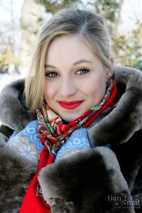 Прекрасные славянские девушки (55 фото)