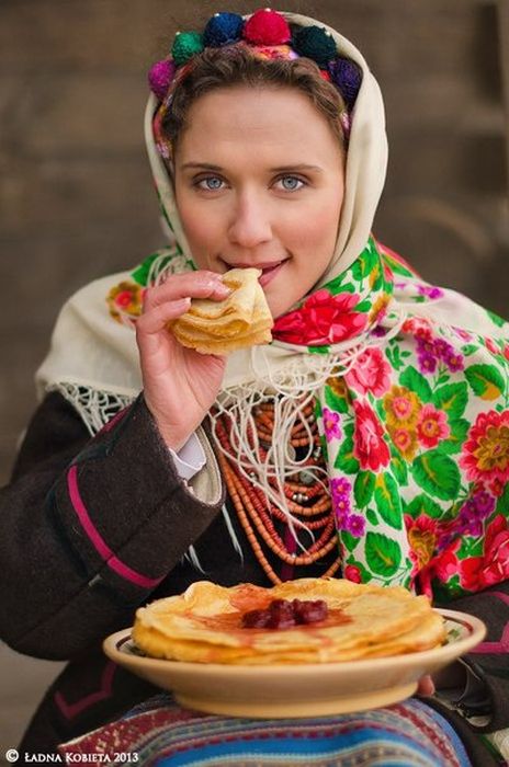 Прекрасные славянские девушки (55 фото)