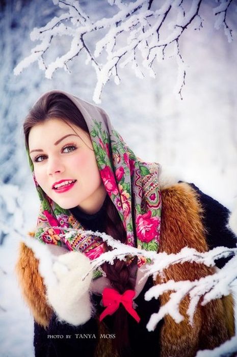 Прекрасные славянские девушки (55 фото)