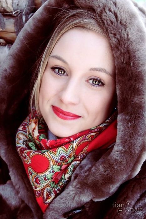 Прекрасные славянские девушки (55 фото)