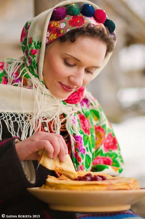 Прекрасные славянские девушки (55 фото)