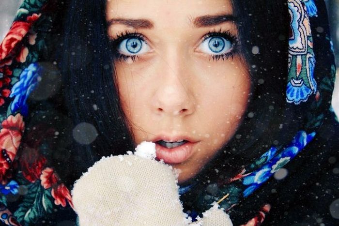 Прекрасные славянские девушки (55 фото)