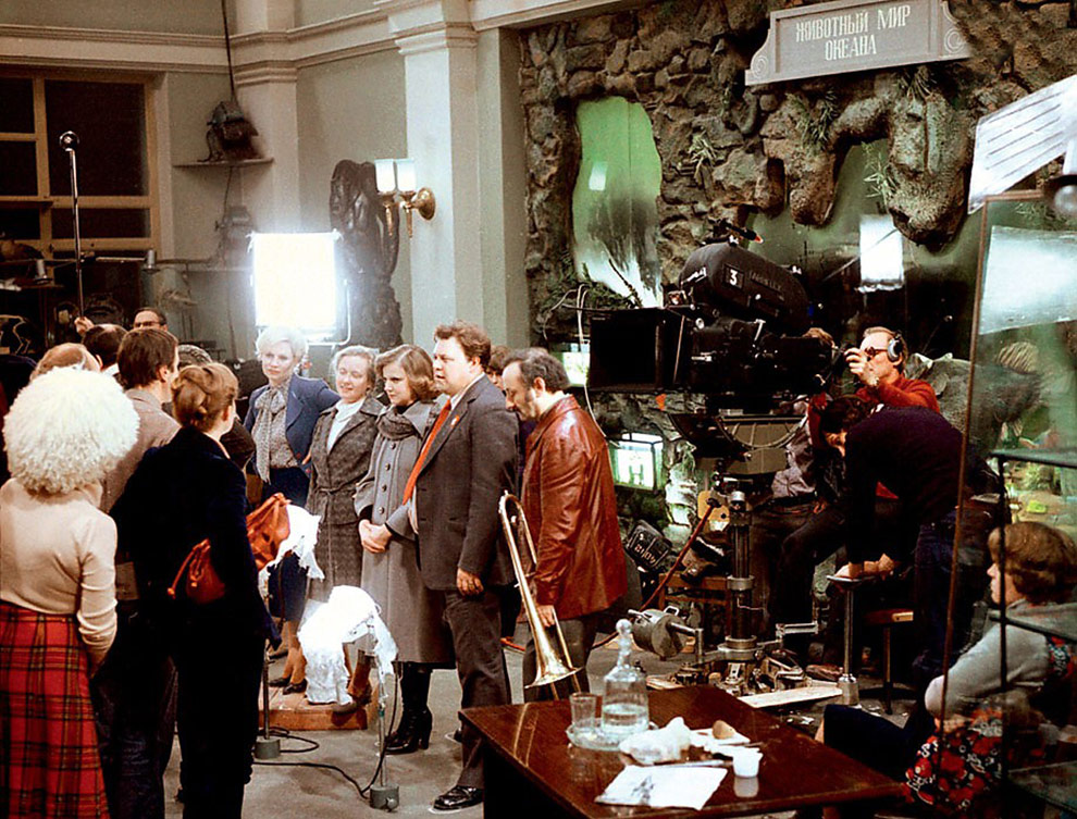 Советское кино: на съемочной площадке