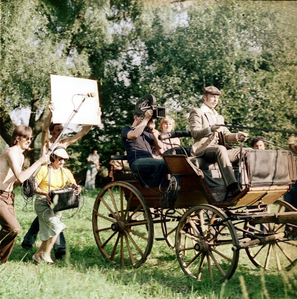 Советское кино: на съемочной площадке