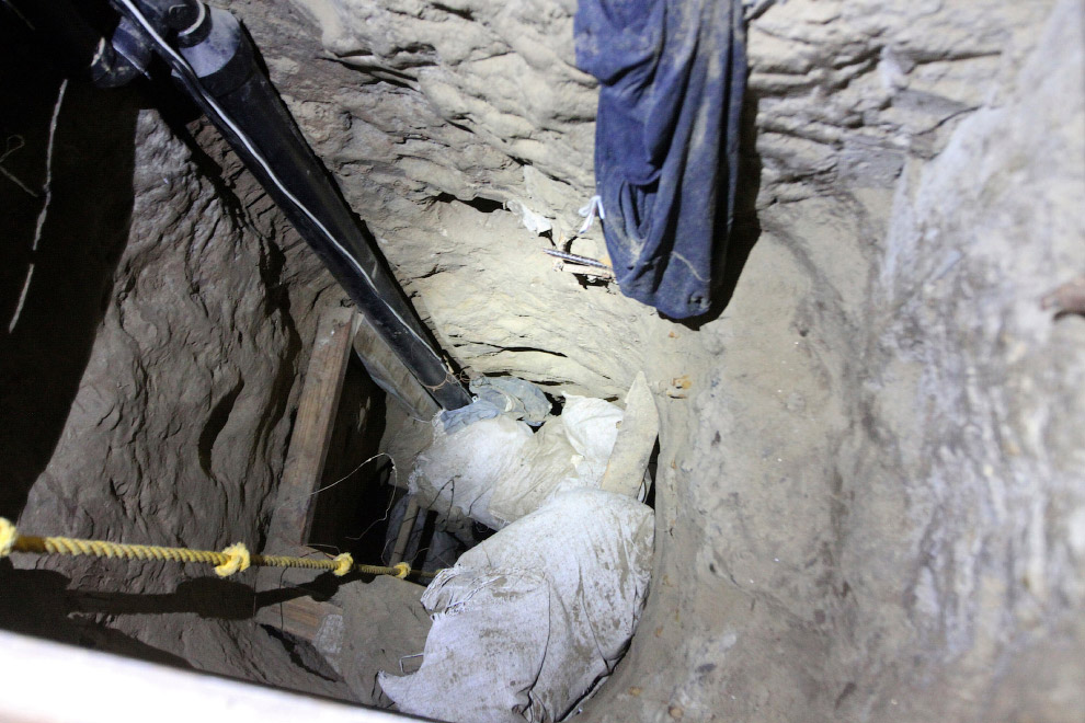 Подземные тоннели наркобаронов Подземные тоннели наркобаронов