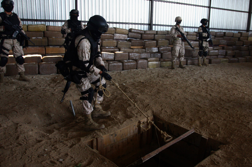 Подземные тоннели наркобаронов Подземные тоннели наркобаронов