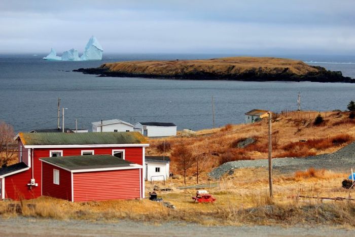 Парад айсбергов у канадского побережья