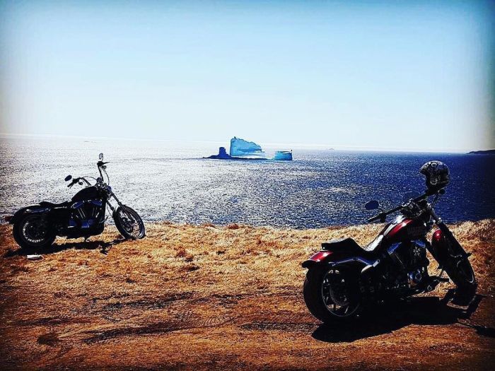 Парад айсбергов у канадского побережья