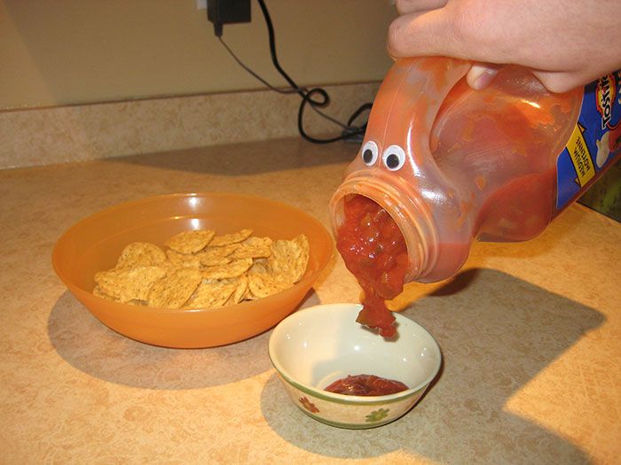 Веселые эксперименты с глазами Googly Eyes