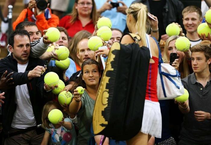 Эмоции Марии Шараповой на Олимпиаде в Лондоне (15 фото)