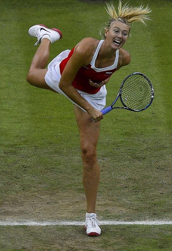 Эмоции Марии Шараповой на Олимпиаде в Лондоне (15 фото)