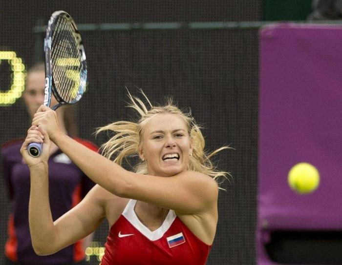 Эмоции Марии Шараповой на Олимпиаде в Лондоне (15 фото)