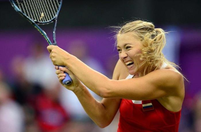 Эмоции Марии Шараповой на Олимпиаде в Лондоне (15 фото)