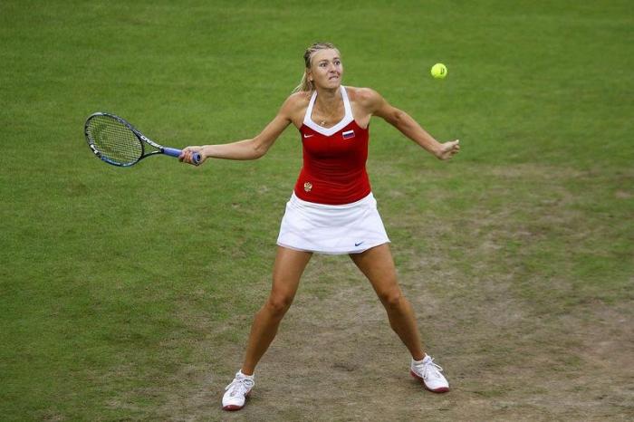 Эмоции Марии Шараповой на Олимпиаде в Лондоне (15 фото)