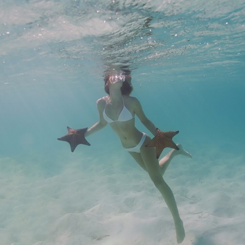 Настоящая русалка (45 фото)