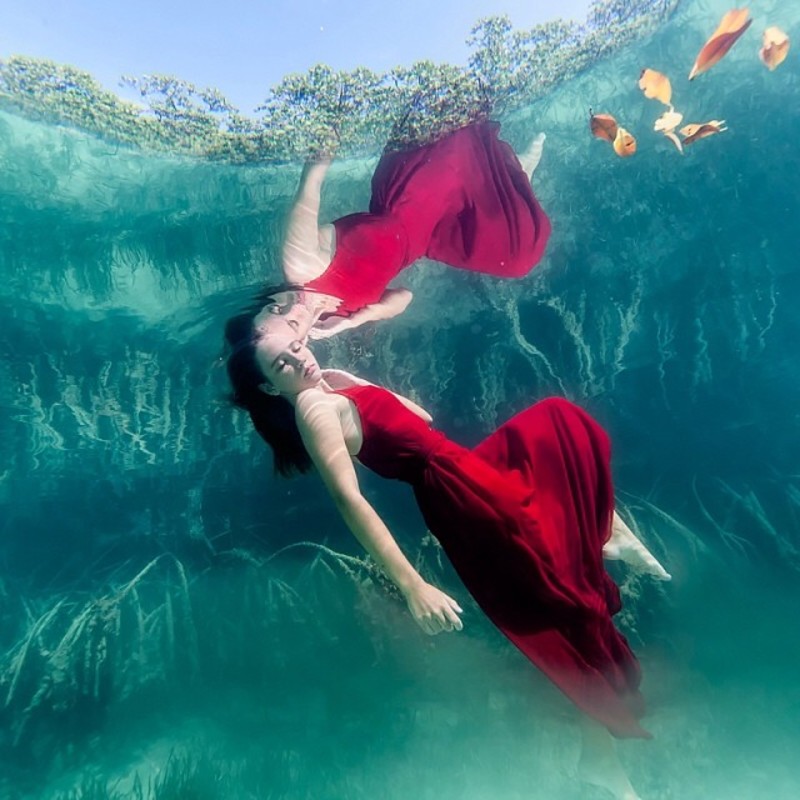 Настоящая русалка (45 фото)