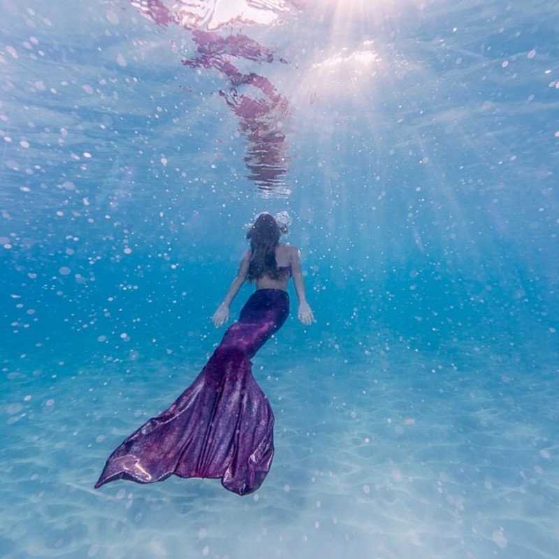 Настоящая русалка (45 фото)