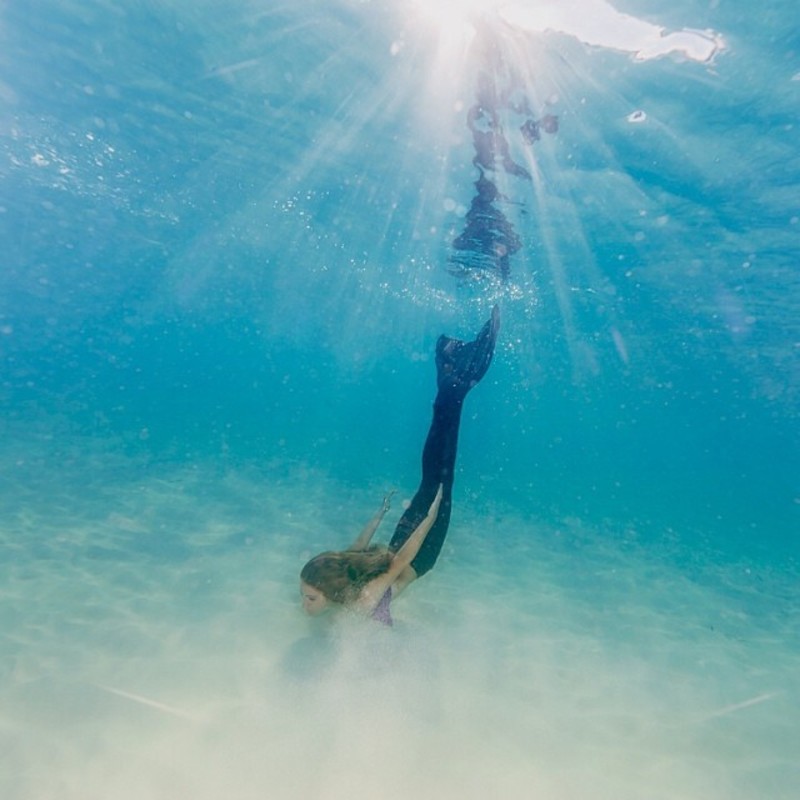 Настоящая русалка (45 фото)