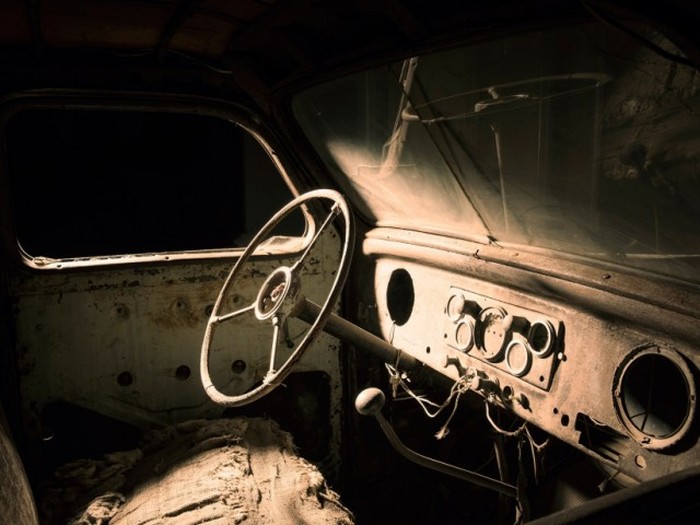 Единственный сохранившийся автомобиль Toyoda AA, обнаруженный в Сибири