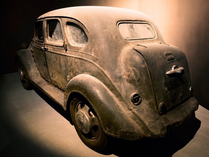 Единственный сохранившийся автомобиль Toyoda AA, обнаруженный в Сибири