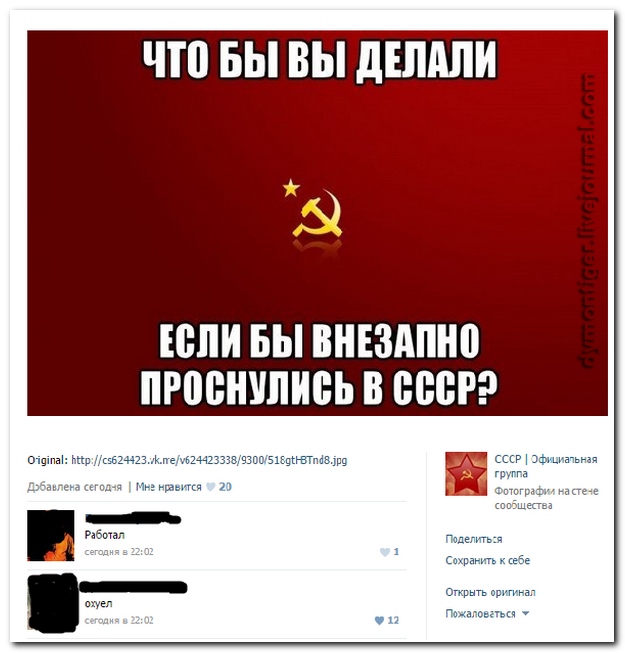 Смешные комментарии из социальных сетей