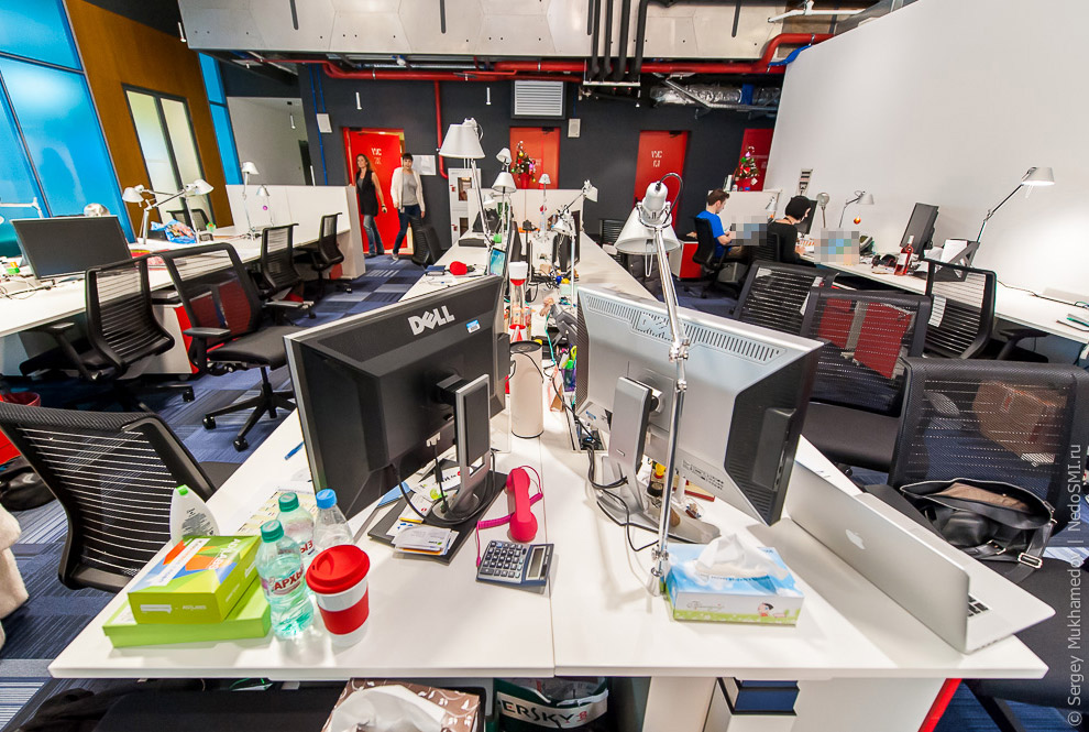 Необычный офис всемирно известной интернет-компании