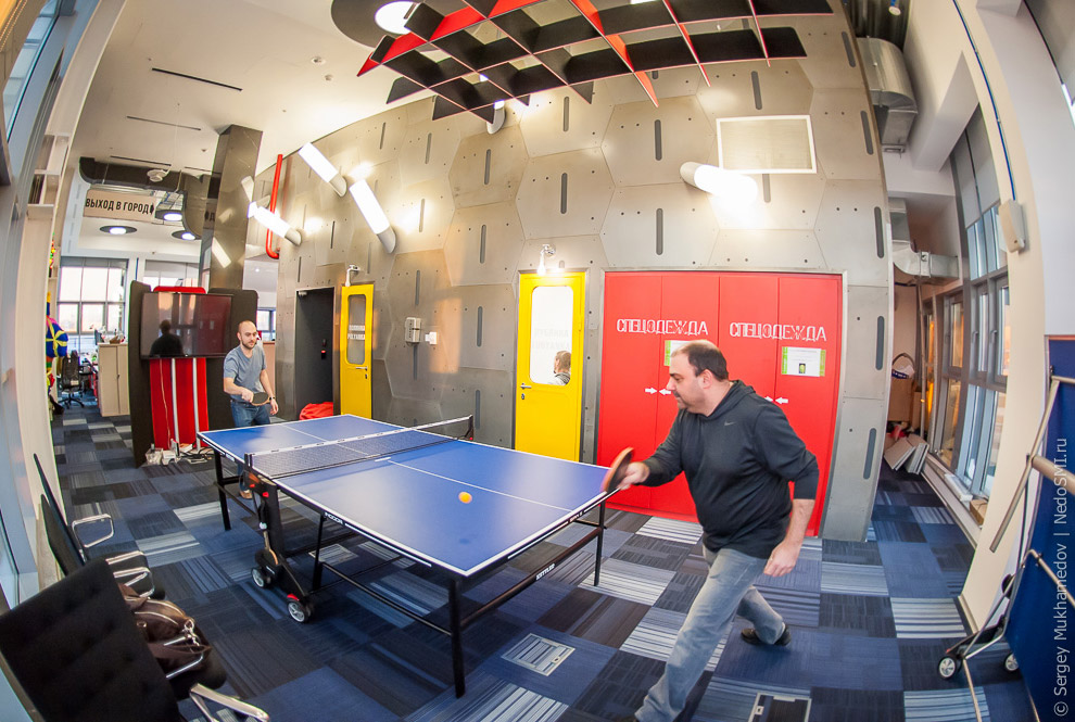 Необычный офис всемирно известной интернет-компании