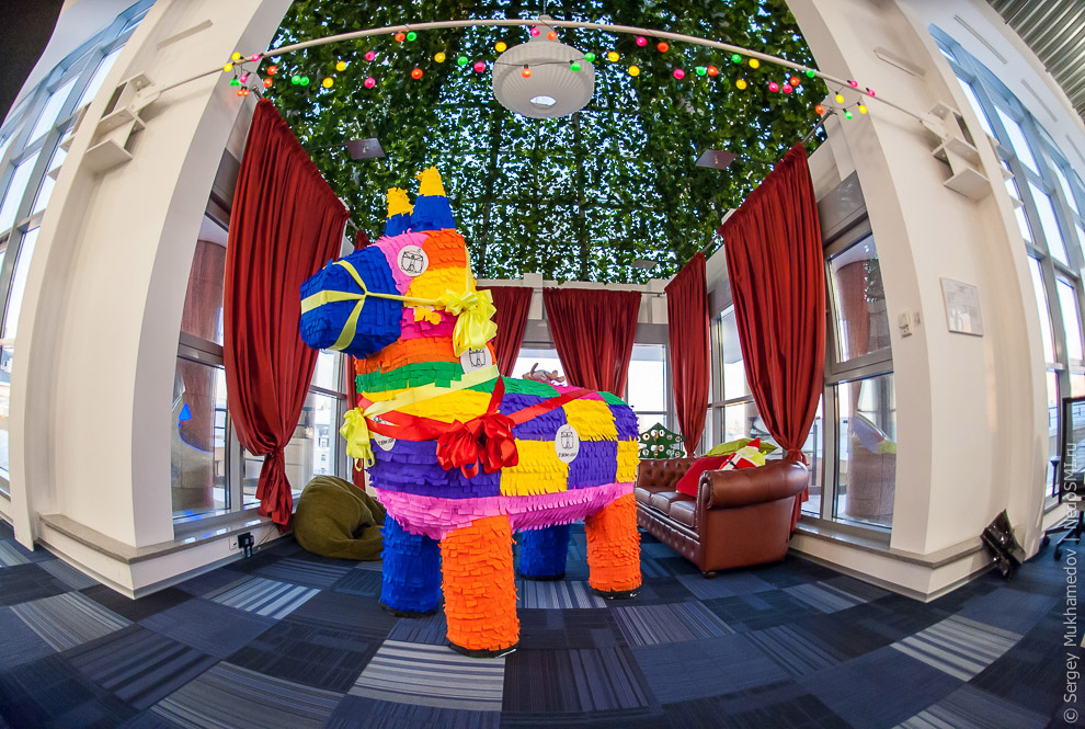 Необычный офис всемирно известной интернет-компании