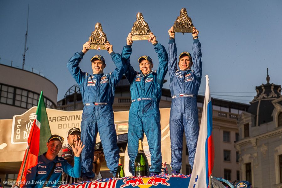 Финал гонки Даккар 2014 (61 фото)