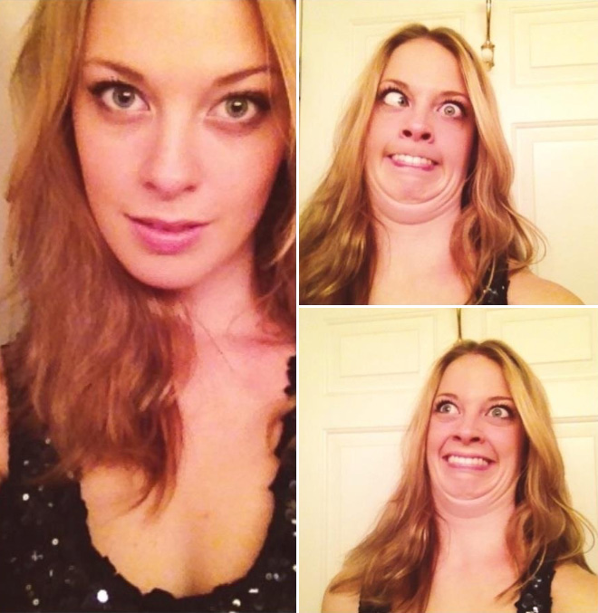 Девушки кривляются (23 фото)