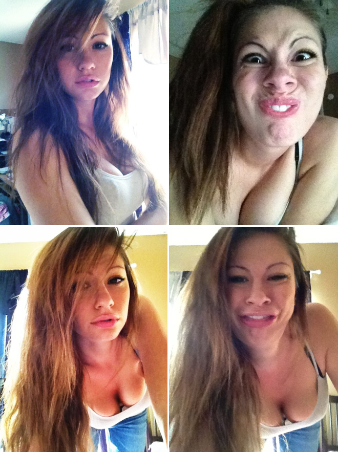 Девушки кривляются (23 фото)