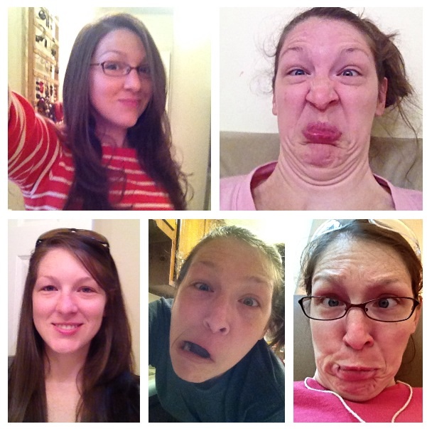 Девушки кривляются (23 фото)