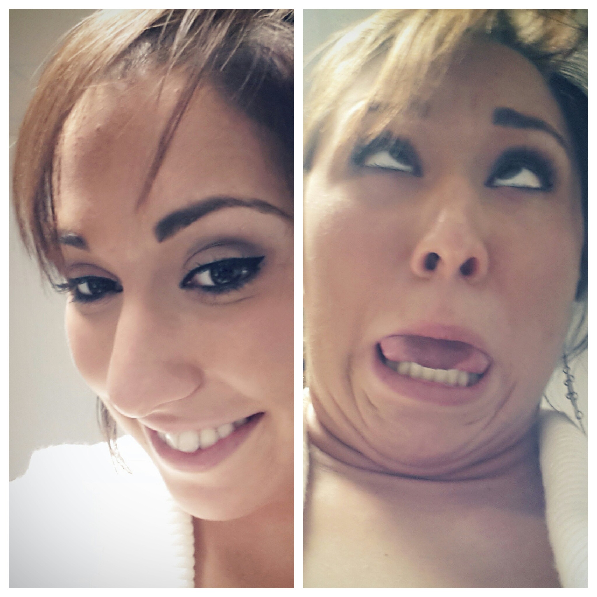 Девушки кривляются (23 фото)