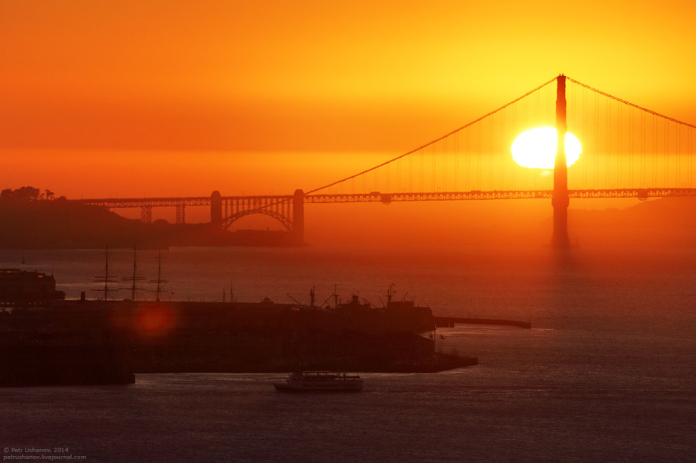 Сан-Франциско — город мостов и туманов